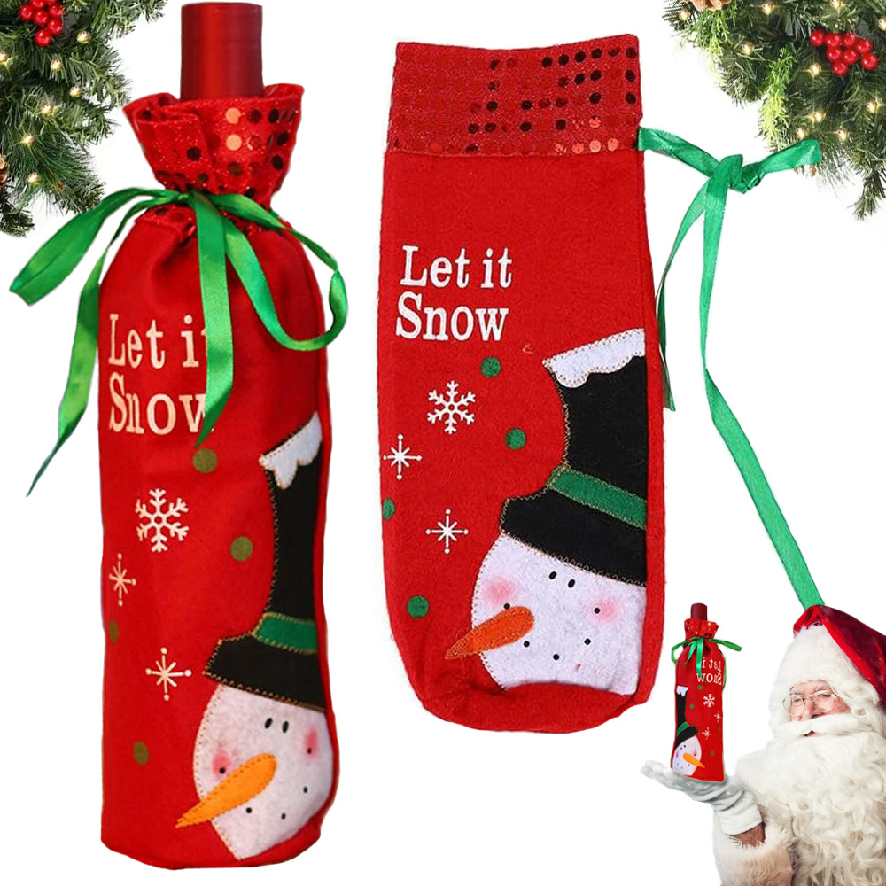Christmas Wine Bottle Cover (0)