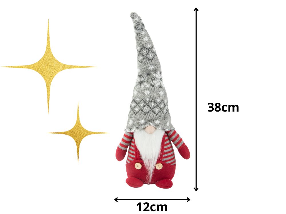 Christmas Tree Santa Claus Gnome, 38 cm (8)