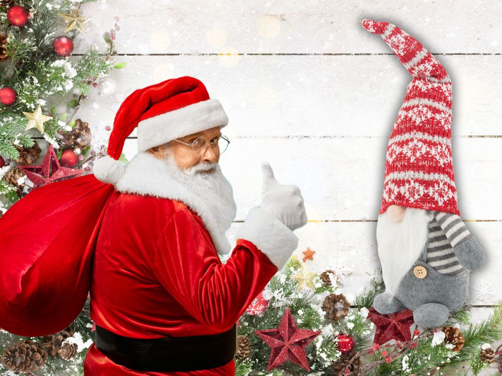 Christmas Tree Santa Claus Gnome, 38 cm (4)