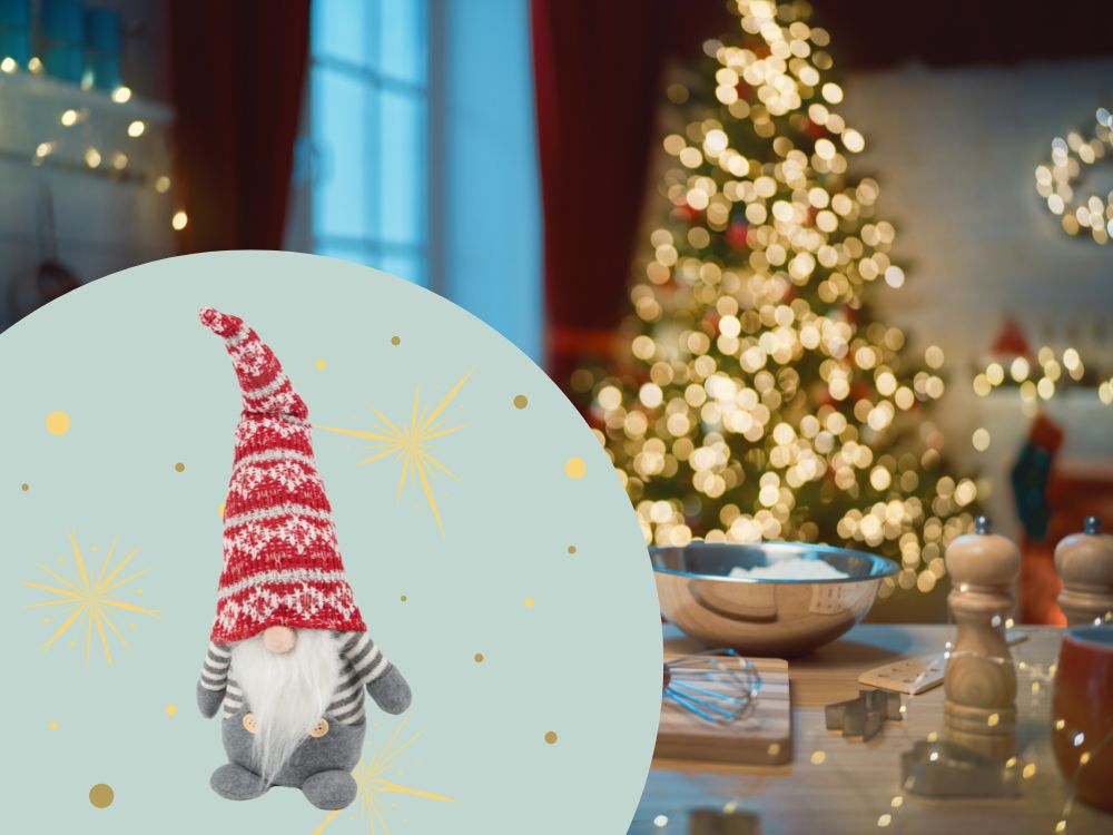 Christmas Tree Santa Claus Gnome, 38 cm (6)