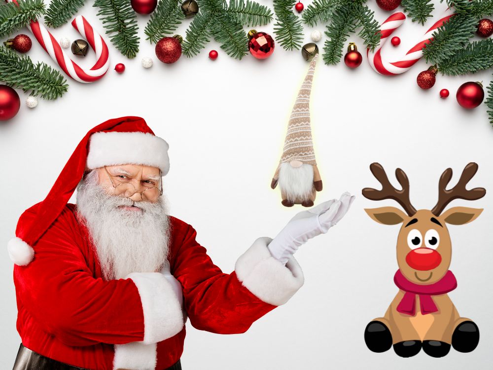 Christmas Tree Santa Claus Gnome, 48 cm (6)