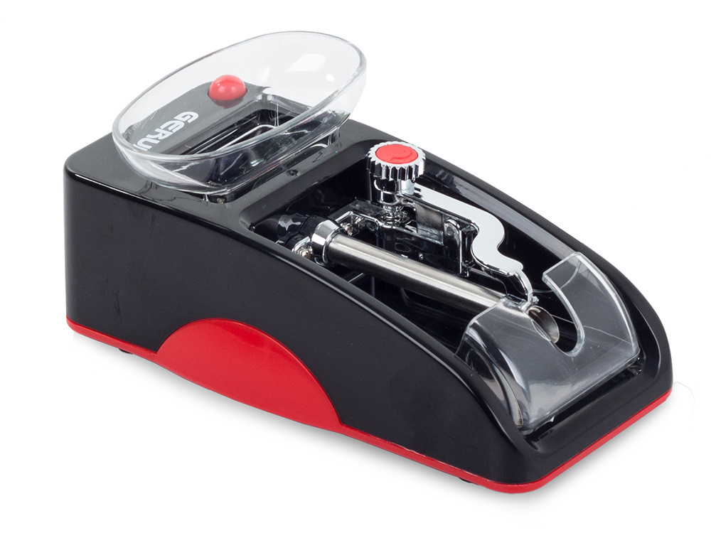Electric cigarette rolling machine, model 005, red (1)