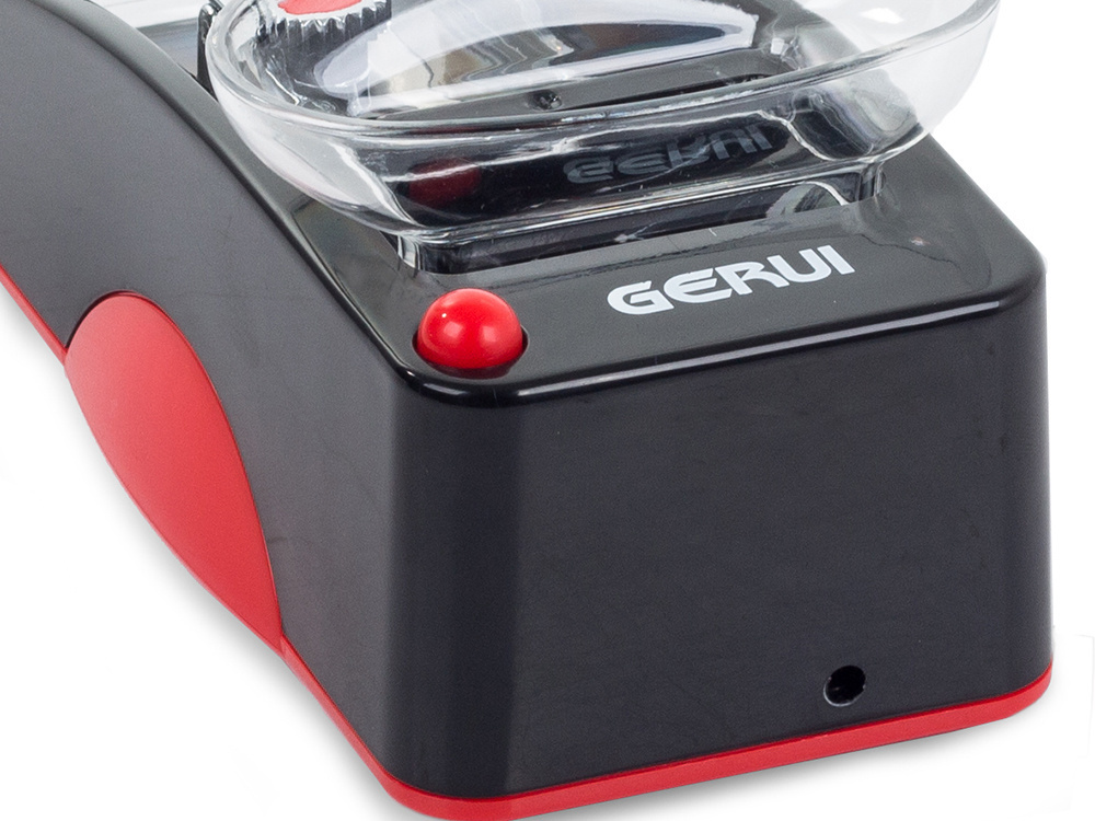 Electric cigarette rolling machine, model 005, red (3)