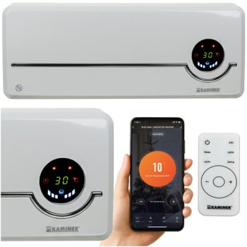 Kaminer Airo Electric Air Curtain Heater 2000W with WiFi & Remote