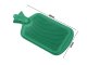Rubber Hot Water Bottle, Heating Pad, Warmer, Water-Filled Bag 2L, Green