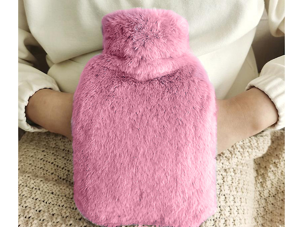 Rubber Hot Water Bottle with Soft Cover (4)