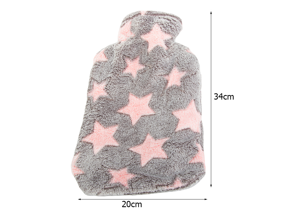 Rubber Hot Water Bottle with Soft Cover (5)