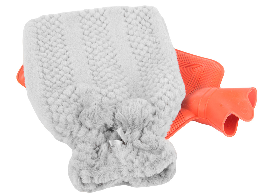 Rubber Hot Water Bottle with Soft Cover (3)