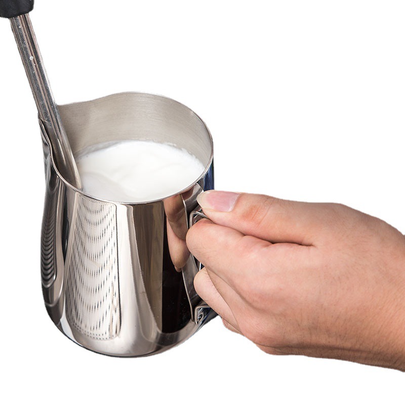 Jag Pitcher Stainless Steel Measuring Cup for Milk Frothing, 350 ml (3)