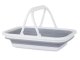 Silicone Folding Basket Bowl with Handles