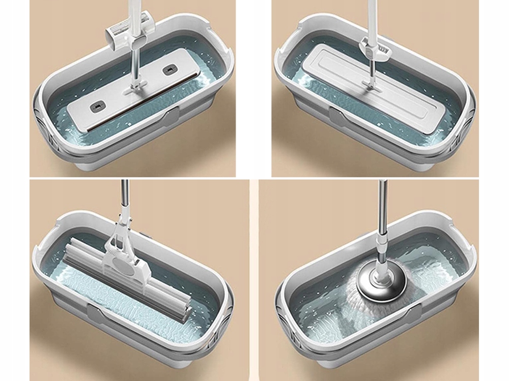 Large 10L Collapsible Silicone Basin Bucket, Folding Laundry Basket for Camping & Home (1)