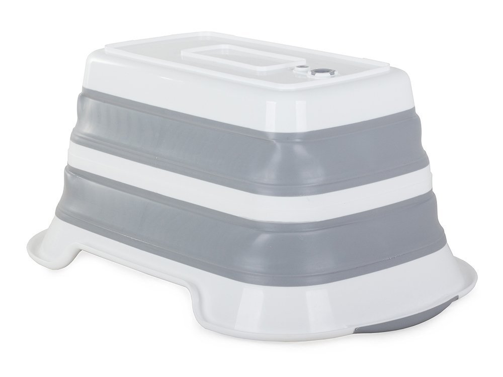 Silicone Folding Bowl with Drain (0)