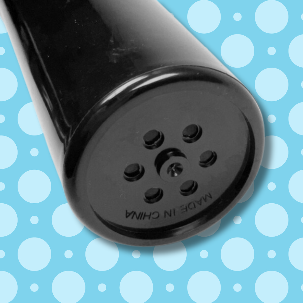 Small Hand Air Pump for Balloons, Inflatables and Pool Floats, Black (3)