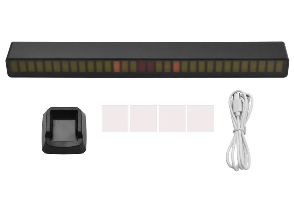 LED Sound RGB Equalizer Translator 18 Modes, Black (0)