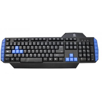 Rebeltec Warrior Gaming USB Keyboard, Black