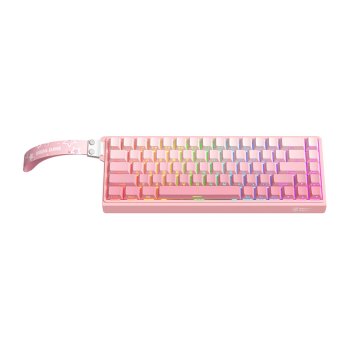 Wired Gaming Keyboard ONIKUMA G69 Pink 68-Key 8000Hz