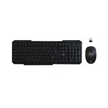 Rebeltec VORTEX Wireless Set: Keyboard and Mouse Combo, Black