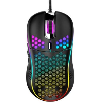 Ergonomic USB Gaming Mouse with RGB LED Lighting