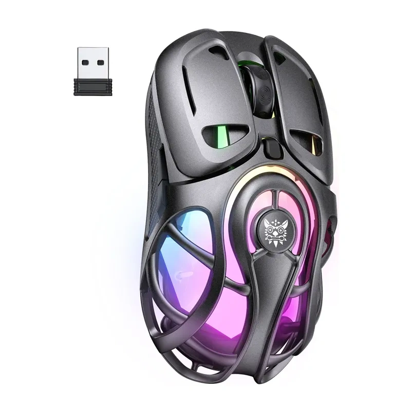 Wireless Gaming Mouse ONIKUMA DM02 12800 DPI Gray (2)