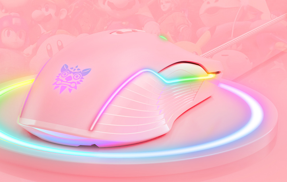 Gaming mouse ONIKUMA CW905 pink (0)