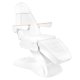 Pedicure Chair Cosmetic Bed Massage Couch + Stool Sillon Lux 273B, White