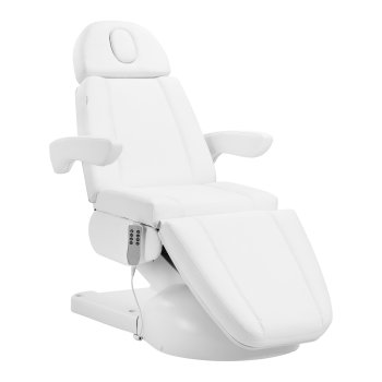 Electric Beauty Chair Azzurro Lux 4M with Cradle Function, White