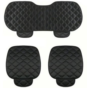 Set of protective covers for seats