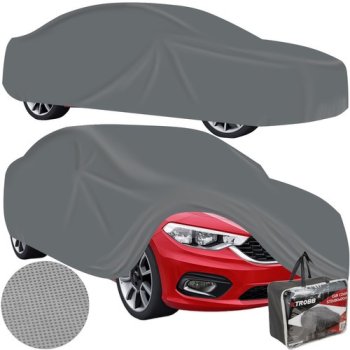Xtrobb 25273 Protective Car Cover for Medium & Large Cars, 572x180x120 cm, Grey