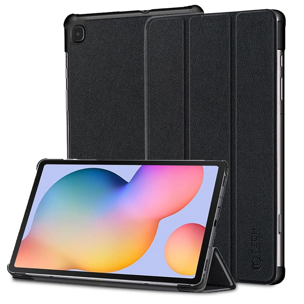 Samsung Galaxy Tab S6 Lite (SM-P610 / P615) Trifold Tech-Protect SmartCase Protective Cover Case, Black