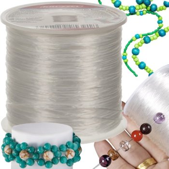 Elastic Band for Making Bracelets - 40m Kruzzel 24753