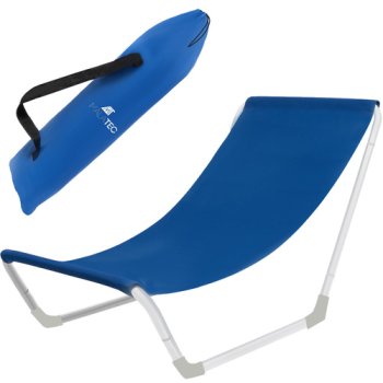 Portable Folding Beach Lounger with Carry Bag 23563