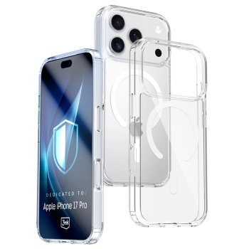 3mk Armor MagPhone Case Cover iPhone 17 Pro - Transparent