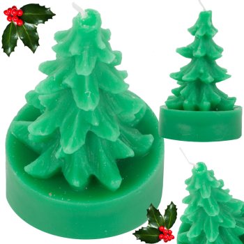 Christmas Tree Scented Candle, Festive Holiday Decoration