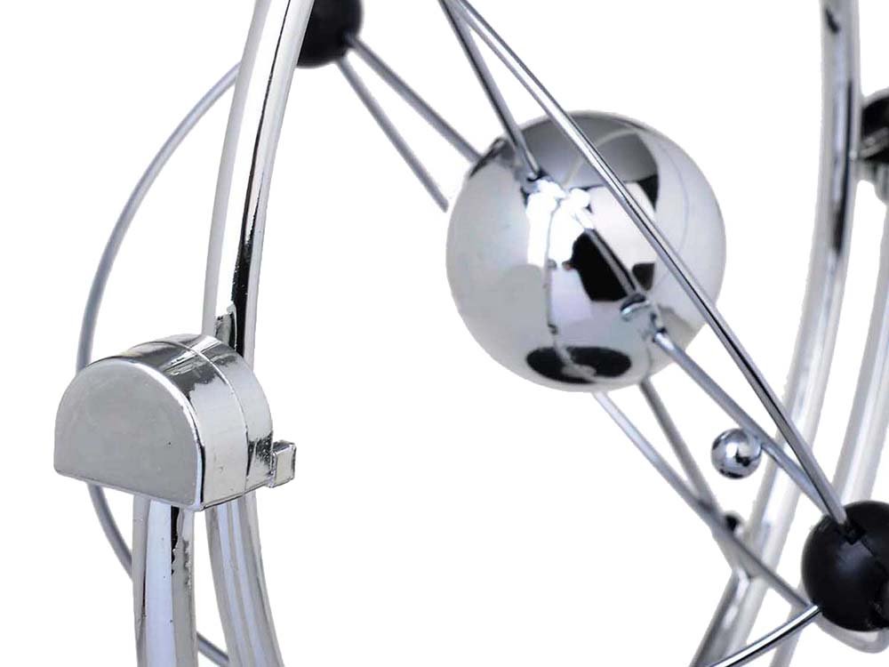 3D Metallic Magnetic Newton's Cradle Pendulum Souvenir for Office and Home "Solar System" (1)