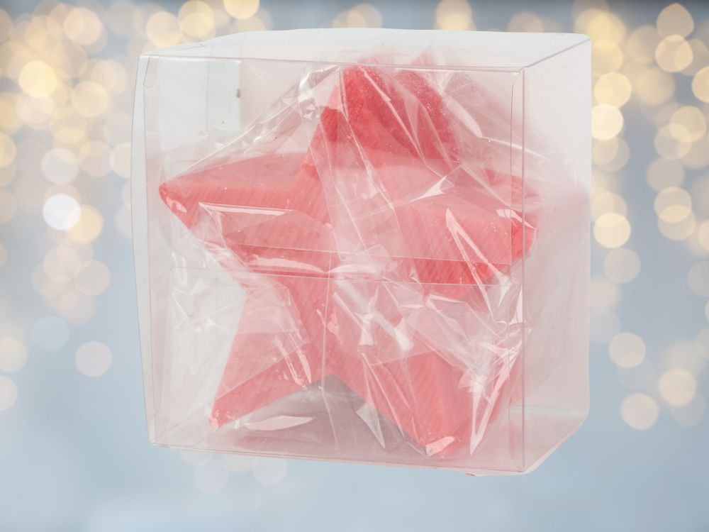 Star Shaped Scented Christmas Candle for Holiday Home Decor (2)