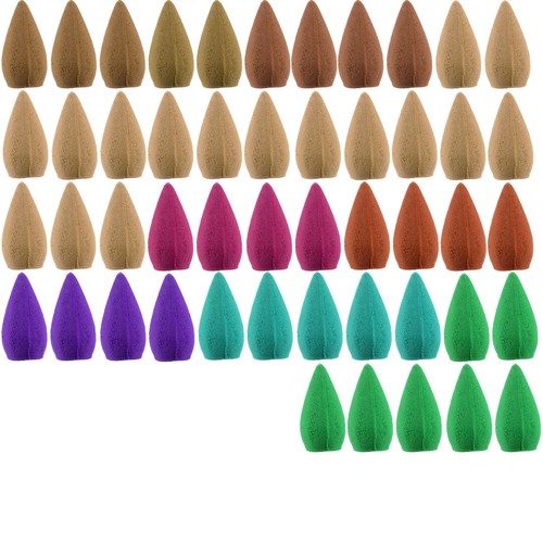 Ceramic Aroma Fireplace Incense Burner Waterfall + 55 Indian Cones (3)