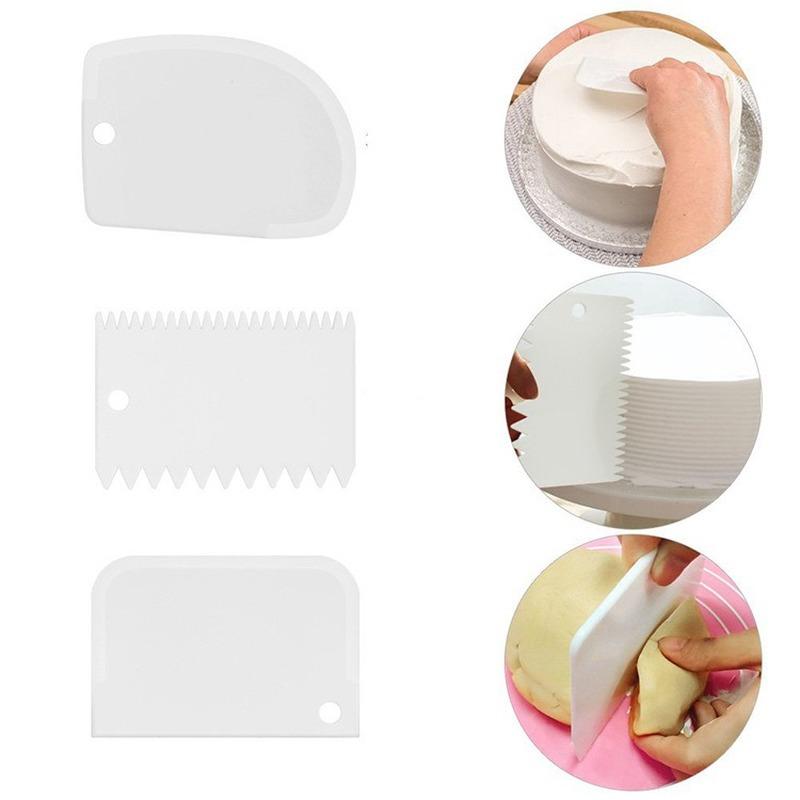 Cake Icing Smoothers Decorating Spatulas, 3 pcs. (2)