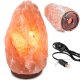 Himalayan Crystal Rock Salt Lamp, 3-5 kg