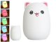 Kid\'s Silicone LED RGB Light Night Lamp, Cat