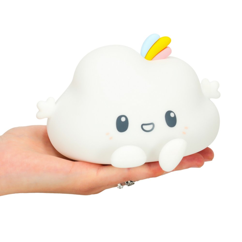 Kid's Silicone LED RGB Light Night Lamp, Cloud (3)