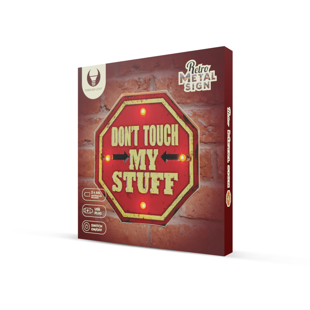 Forever Metal Decorative LED Lamp Figure Flashlight with USB, RETRO (0)