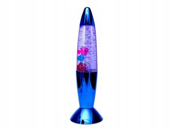 Nightlight Decorative Lamp Tornado with Fishies, 35 cm