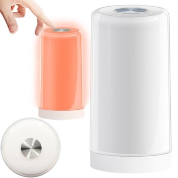 Wireless LED Touch Lamp, Rechargeable Color Changing Night Light for Desk & Bedroom