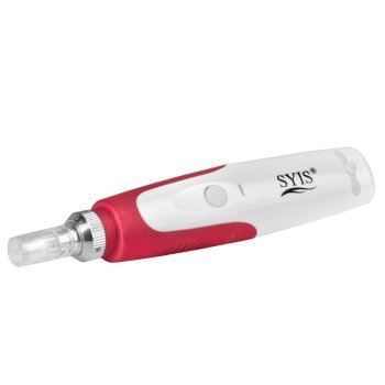 Professional Microneedling Device Syis Microneedle Pen 03, white-red