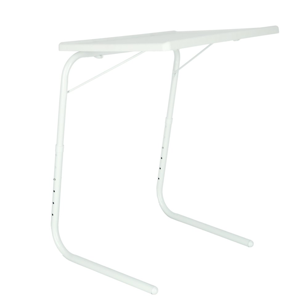 Adjustable Foldable Laptop Desk for Bed and Sofa 69cm, White (2)