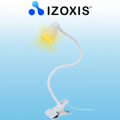 Clip-On LED Desk Lamp with Stand Izoxis 19455, White (1)