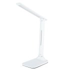 Adjustable Desk LED Lamp Folding Reading Night Table Lamp, White