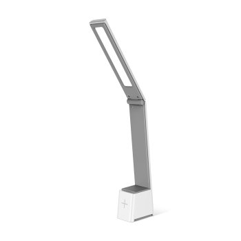 LED Desk Lamp 5W Rechargeable Foldable PURE FLB-110 ANDERS, White-Gray