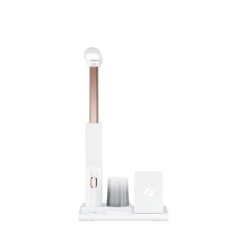 Desk Lamp with Wireless Charger T-Phox 5-in-1 LED Office Light, white