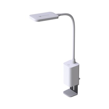 Clip On LED Desk Lamp 5W Rechargeable PURE FLB-10 KIRSTEN by Forever Light, white